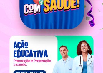 UBS do Jundiá promove ação educativa no Carnaval para conscientização sobre saúde