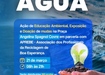 Secretaria de Meio Ambiente promove ação do Dia Mundial da Água