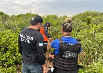 Polícia Civil localiza possível corpo de motorista desaparecido em Fundão