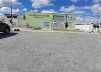 Pavimentação transforma área em frente à UBS e Estádio Municipal