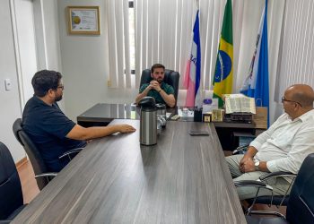 Visita em Marilândia: Presidente da Câmara de Linhares intensifica agenda política de olho em 2026