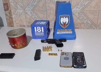 Ação rápida da Polícia Militar resulta em prisão por porte ilegal de arma na zona rural de Montanha