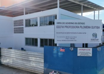 Piúma Vê Futuro da Educação Brilhar com Avanço da Reconstrução da EEEFM Filomena Quitiba