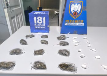 CASAL E PRESO POR TRÁFICO DE DROGAS EM MONTANHA