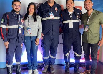 Equipe do SAMU 192 Norte participa do CONAER 2025 em Vitória