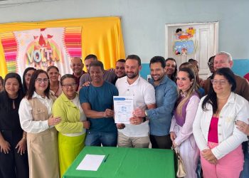 Reforma da Escola Augusto Ruschi é oficializada e obras já estão em andamento