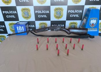 Homem é detido por posse ilegal de arma de fogo durante cumprimento de mandado em Montanha