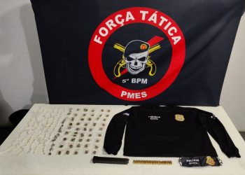 PMES prende seis pessoas e apreende armas e drogas durante ações em Aracruz