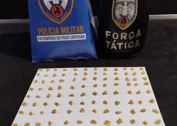 FORÇA TÁTICA DO 11º BPM APREENDEM MENOR COM MAIS DE 100 PEDRAS DE CRACK EM BARRA DE SÃO FRANCISCO
