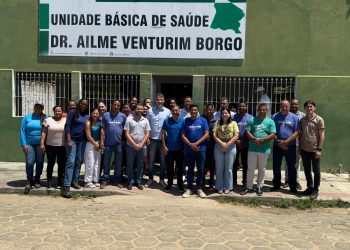 Pedro Canário recebe secretário estadual de Saúde para assinatura de ordem de serviço e inaugurações