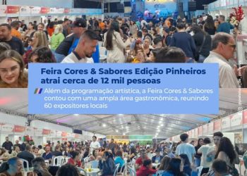 Feira Cores & Sabores Edição Pinheiros atrai cerca de 12 mil pessoas