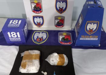 Polícia Militar Apreende Mais de um Quilo de Cocaína em Pinheiros/ES Após Perseguição