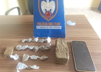 POLICIAIS DO 11º BPM E POLÍCIA CIVIL REALIZAM MEGAOPERAÇÃO E PRENDEM DOIS POR TRÁFICO EM ECOPORANGA