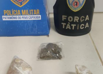 OPERAÇÃO CONJUNTA DO 11º BPM RESULTA NA PRISÃO DE SUSPEITO E APREENSÃO DE CRACK E MACONHA NO BAIRRO BAMBÉ