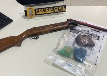 PCES e PMES prendem casal por tráfico de drogas durante ação integrada em Marilândia