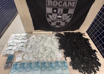 Guarda Municipal de Vila Velha apreende mais de 1,6 mil pedras de crack e recupera veículo roubado