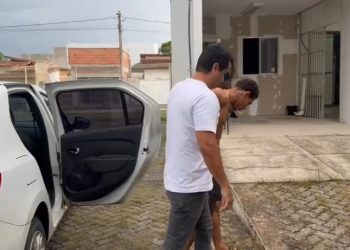 Polícia Civil prende suspeito de roubo em frente a uma instituição financeira em Jaguaré