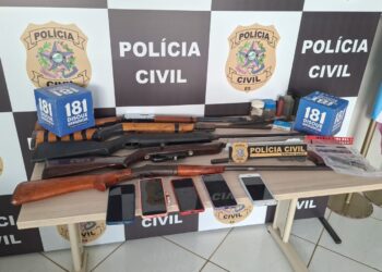 Operação O Paiol: Polícia Civil apreende mais seis armas de fogo em desdobramento da Operação Lucas 3:14 Operação O Paiol: Polícia Civil apreende mais seis armas de fogo em desdobramento da Operação Lucas 3:14