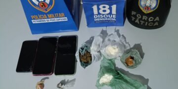 OPERAÇÃO POLICIAL NO BAIRRO DECÃO EM MONTANHA TERMINA COM TRÊS DETIDOS POR TRÁFICO