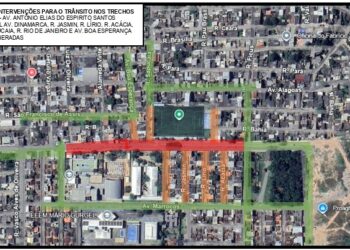 Vias interditadas a partir de hoje em Terra Vermelha em função do evento de cidadania