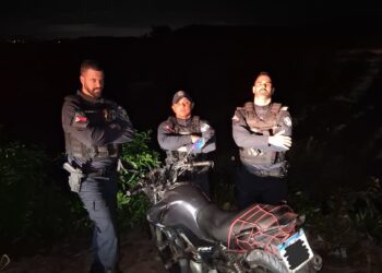 Guarda Municipal recupera moto roubado no bairro Cocal Guarda Municipal recupera moto roubado no bairro Cocal