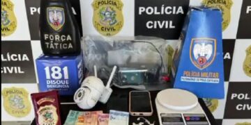 Operação conjunta, das Polícias Civil e Militar cumpriram mandados de busca e apreensão em vários locais de Ponto Belo
