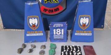 PM prende suspeito e apreende drogas durante campana em Montanha