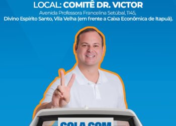 Dr. Victor convida apoiadores para adesivaço neste domingo em Vila Velha Dr. Victor convida apoiadores para adesivaço neste domingo em Vila Velha