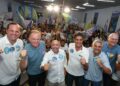 Com Ferraço e Casagrande no palanque, Anadelso mostra força ao lançar candidatura no Comitê de Dr. Victor