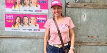 Sem a máquina pública, Fernanda Milanese mostra força e seus apoios superam os de Cláudio Boa Fruta nas urnas