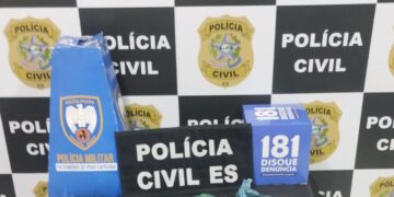 Polícia apreendem drogas durante cumprimento de mandado em Montanha Polícia apreendem drogas durante cumprimento de mandado em Montanha